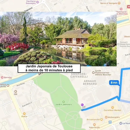 Le St Honore - Centre Avec Chambre&parking * Toulouse