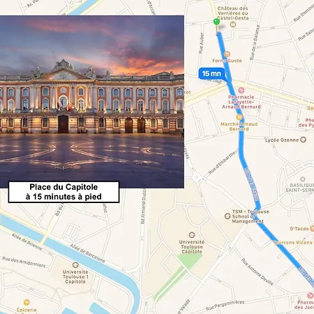 Appartamento Le St Honore - Centre Avec & Parking